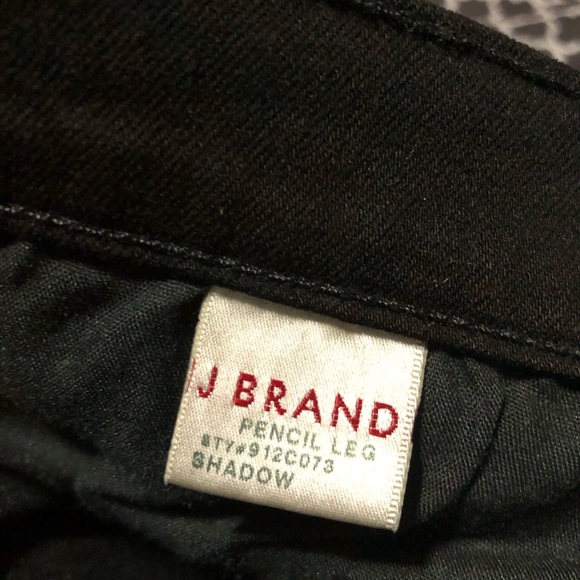 J Brand Pencil Leg Shadow Jeans Straight Leg Denim - Picture 5 of 7